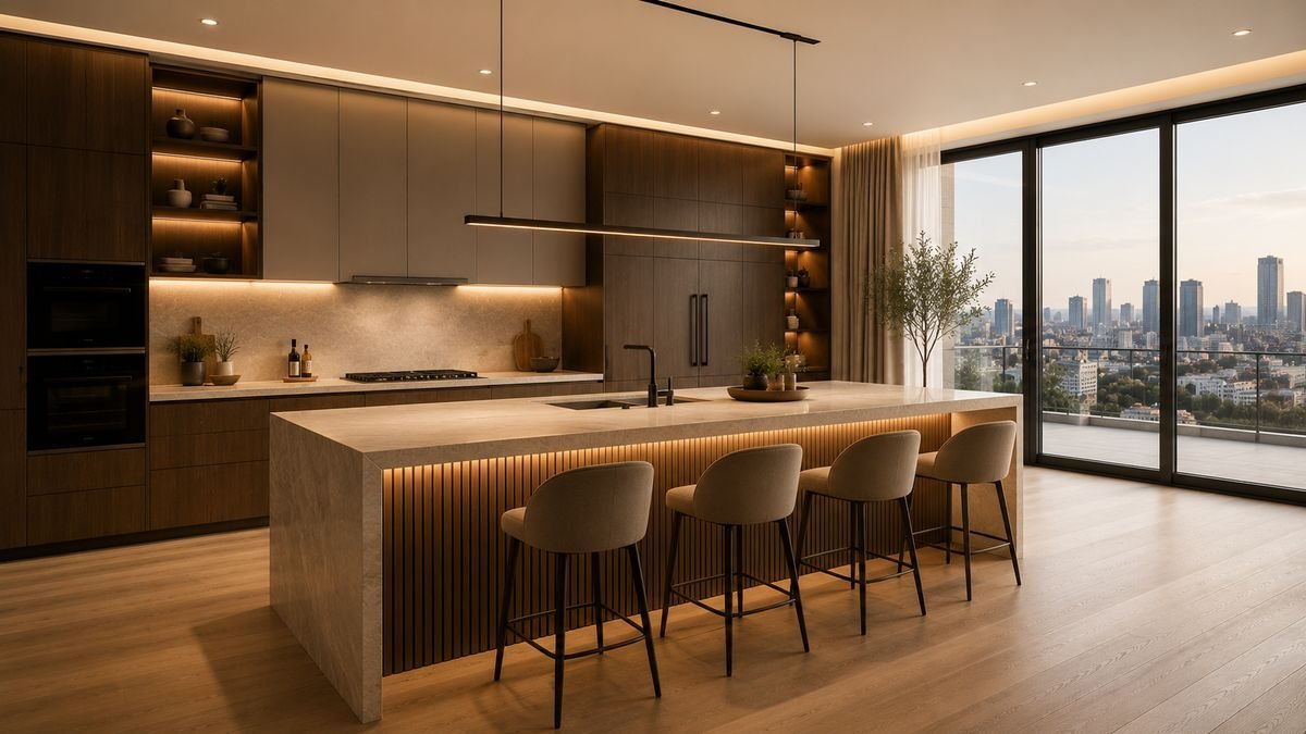 Island kitchen