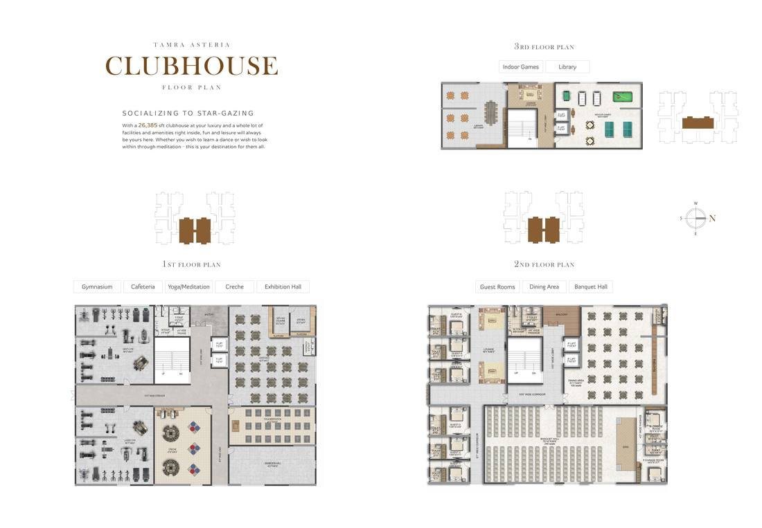 Clubhouse level plan